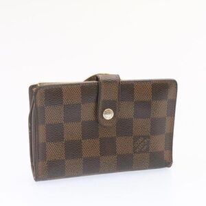 LOUIS VUITTON Damier Ebene Portefeuille Viennoiserie Wallet